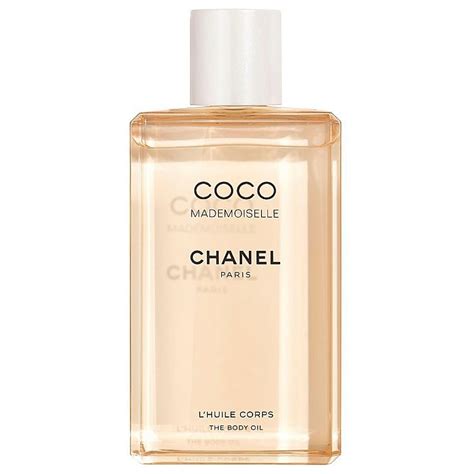 huile corps coco mademoiselle chanel|chanel coco mademoiselle bath oil.